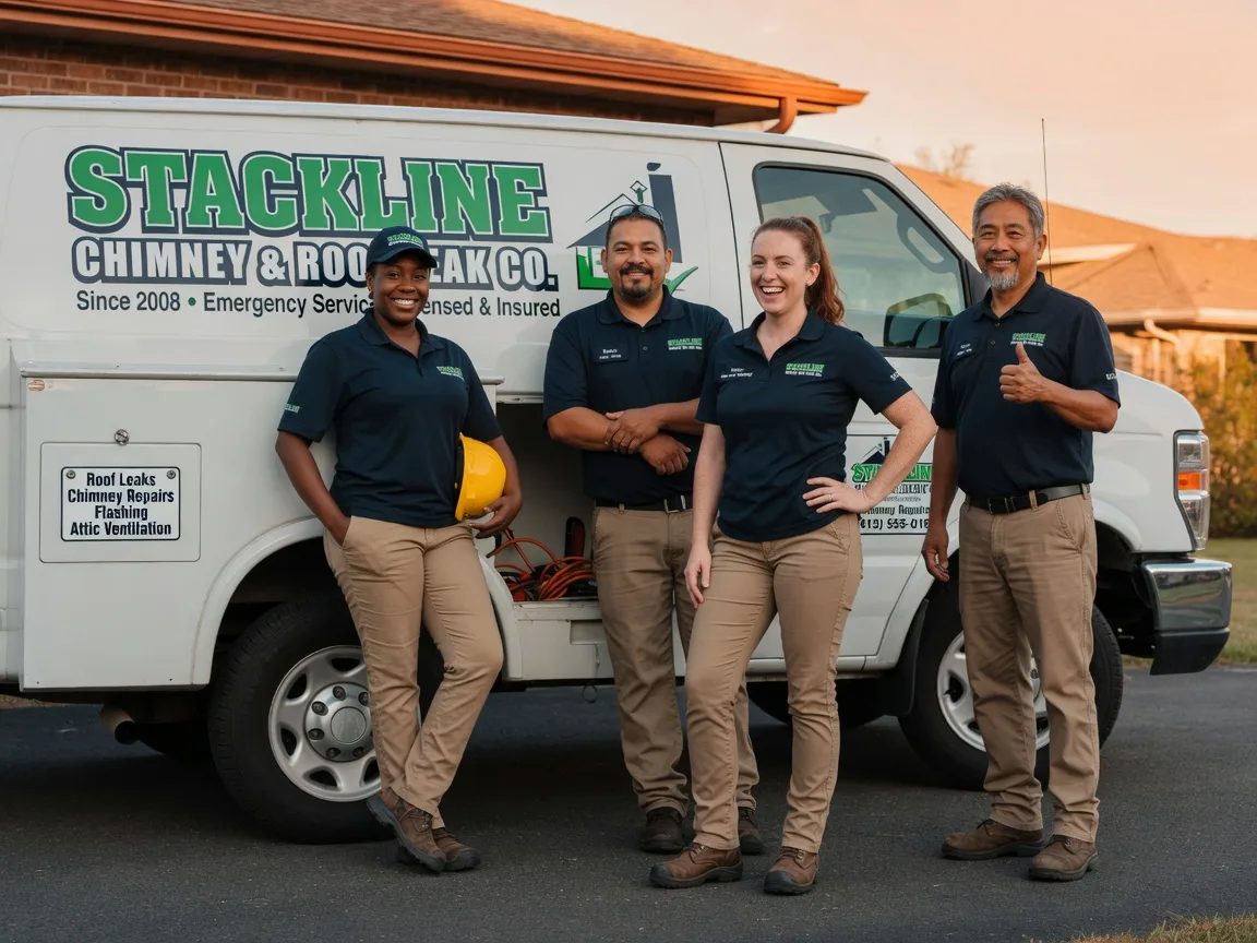 Chimney flashing repair company in Osawatomie, KS